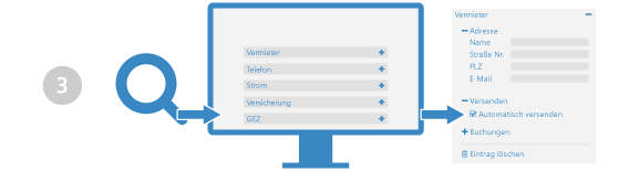 Kontowechsel Schritt 3: Information Ihrer Zahlungspartner ermitteln lassen
